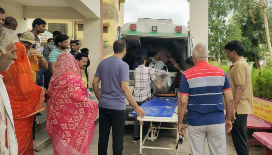 एओ ने विद्यालय में जाकर खुद को लगाई आग, गंभीर हालत में किया अजमेर रैफर