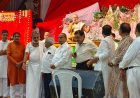 गिरनार सिध्द क्षेत्र पर तीर्थंकर नेमीनाथ जी के मोक्ष कल्याण पर शांतिपूर्ण रूप से मनाया निर्माण महोत्सव