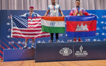 राजस्थान पुलिस के जाबाज सिपाही छगन मीणा बने भारत का गौरव