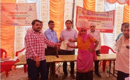 अंत्योदय संबल अभियान में घर का सपना हुआ पूरा, मिला आवासीय पट्टा