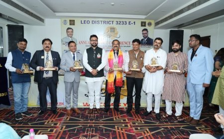 लियो डिस्ट्रिक्ट 3233- E1 का वार्षिक अधिवेशन 'सार्थक' सम्पन्न: एक सफल कार्यकाल की गौरव गाथा
