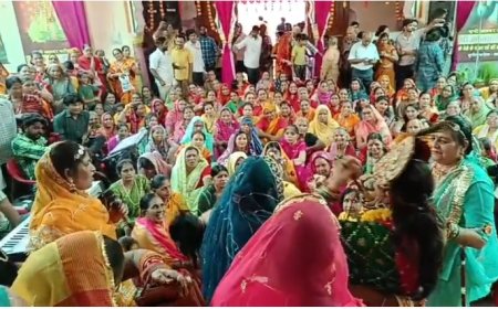 भगवान जगन्नाथ महाराज के हुए दर्शन ध्वजारोहण के साथ मेले की तैयारियां शुरू