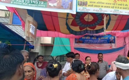 भगवान जगन्नाथ के मेले मे  निरन्तर उपयोगी सामग्रियों का किया जा रहा वितरण