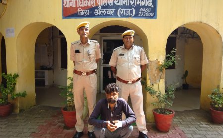 अवैध शराब की भट्टीयां चलाने वाला फरार आरोपी मंगतसिंह को किया गिरफ्तार