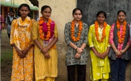 विद्यालय के प्रतिभावान विधार्थियो को किया  सम्मानित, 18 छात्राओं का हुआ गार्गी पुरस्कार के लिए चयन