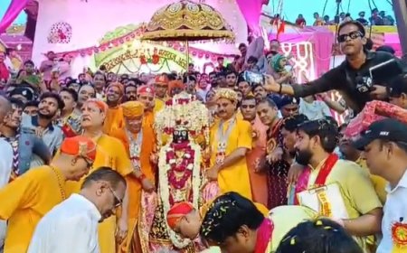 अलवर : भगवान जगन्नाथ महाराज की भव्य रथयात्रा