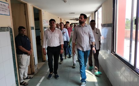 जिला कलक्टर ने जलभराव क्षेत्रों एवं विकास कार्यों का किया मौका निरीक्षण, पानी निकासी के वैकल्पिक इंतजाम करें- जिला कलक्टर