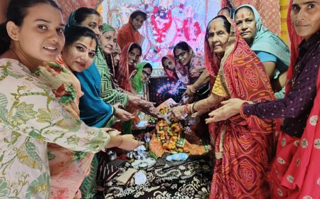 माता जानकी की मुंह दिखाई की रस्म अदा की गई