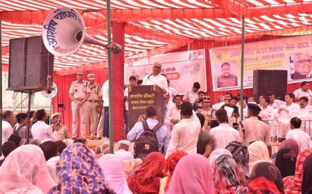 सांसद सम्पर्क संवाद यात्रा: केंद्रीय मंत्री एवं अलवर सांसद भूपेन्द्र यादव ने आमजन की सुनी परिवेदनाएं, शहीद की मूर्ति का किया अनावरण