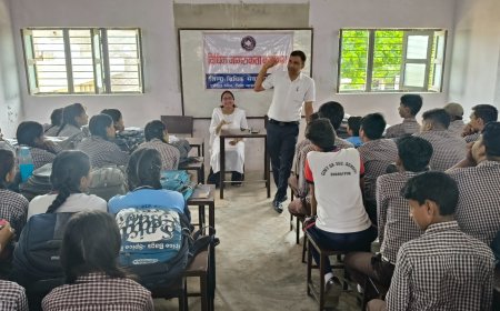 विद्यालय में विधिक साक्षरता शिविर का आयोजन