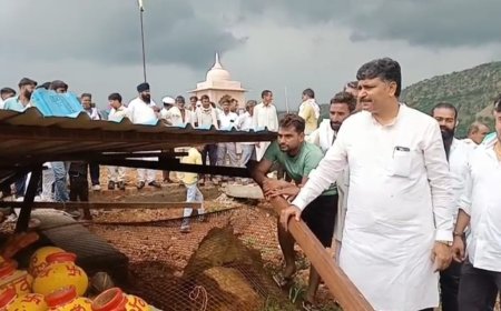 हनुमान व देवनारायण मंदिर तोड़े जाने से ग्रामीणों में आक्रोश, नेता प्रतिपक्ष टीकाराम जूली बोले- विधानसभा में उठेगा मुद्दा