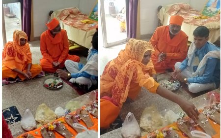 गुरु पूर्णिमा पर्व पर मुक्ता देवी बनी सनातनी दीक्षा लेकर साध्वी मुक्ताबाई