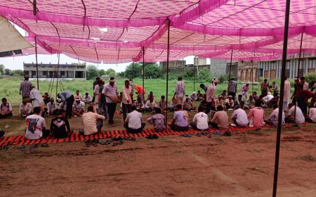 शनि मंदिर पर हुआ विशाल भंडारे का आयोजन