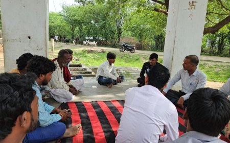 घुमंतू एवं अर्ध घुमंतू जाति के बच्चों को शिक्षा के लिए किया जागरूक