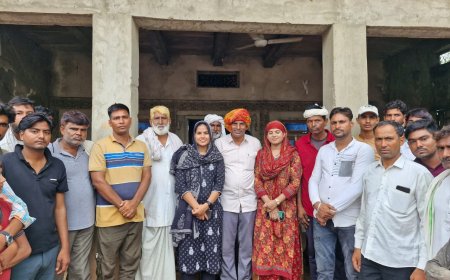 मेवात की बेटी बनीं फिजिक्स प्रोफेसर, गांव मल्ला का बास में हुआ भव्य स्वागत