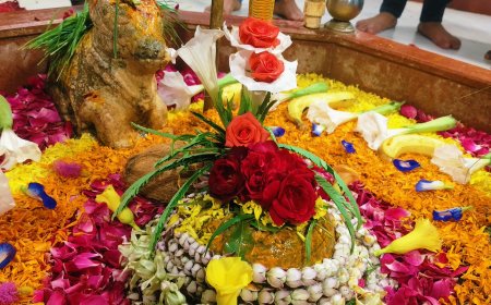 सावन के पहले सोमवार पर शिवालियों में भक्तों की रही भारी भीड़: शिव भक्तों ने दिनभर की भगवान शंकर की पूजा अर्चना