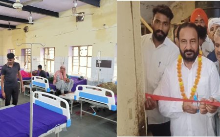 गोविंदगढ़ अस्पताल को मिले 20 बेड: निरीक्षण करने पहुंचे विधायक, व्यवस्थाओं के साथ निर्माण कार्य का जायजा लिया