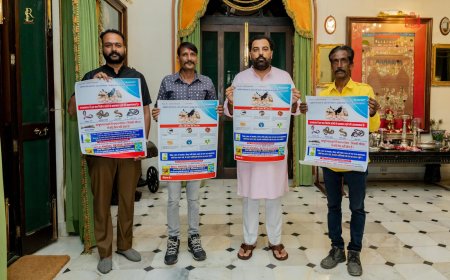 पोस्टर विमोचन का हुआ आयोजन वन्य जीव को बचाये लक्ष्य राजसिंह मेवाड़ा