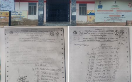 खोदा पहाड़ निकला हांथी: किसने किया घोटाला? सरकारी चिकित्सक के नाम से फर्जी हस्ताक्षर एवं मुहर लगा पर्चियां बना कर मेडिकल स्टोर से दवा उठाने का मोटा खेल