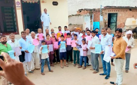 तिजारा में 27 जुलाई को होगा प्रतिभावान छात्र-छात्राओं का सम्मान, सकतपुरा में हुई तैयारी बैठक