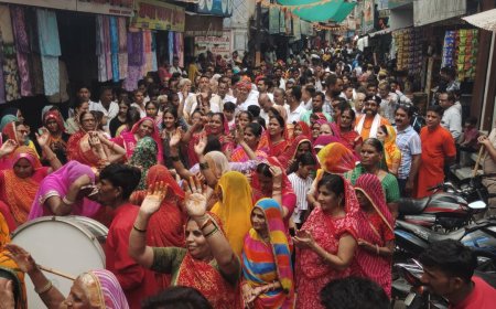 10 माह बाद निज धाम पहुंचे पीताम्बर राय श्याम, विधायक सहित प्रशासनिक लवाजमा रहा मौजूद