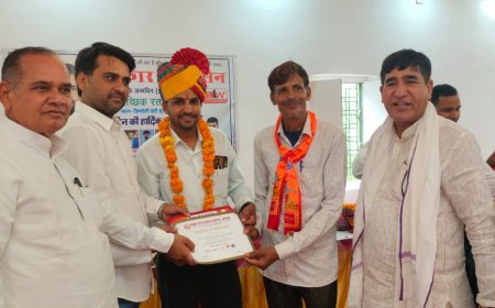 पत्रकार के जन्म दिवस पर जिंदोली गुरुकुल में  हुआ रक्तदान शिविर का आयोजन:  लगभग 125  लोगों ने किया रक्तदान