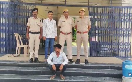 मुंडावर थाना की प्रभावी कार्यवाही दो किलो साठ ग्राम गांजे के साथ एक युवक को किया गिरफ्तार