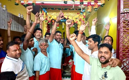 शिवरात्रि पर शिवालयों मे भोले के जयकारों के साथ चढ़ी काँवड़े