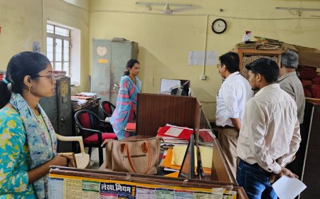 निरीक्षण में विभिन्न कार्यालयों में अधिकारियों एवं कर्मचारियों की मिली अनुपस्थिति खुली ढोल की पोल