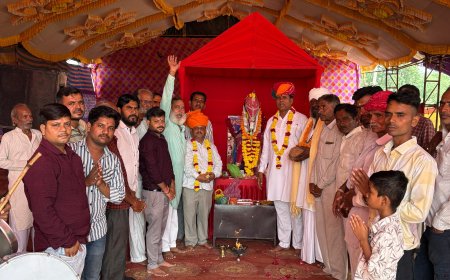 भगवान के द्वार जाने वाले यात्रियाें की सेवा से बढ़कर अाैर काेई पुण्य कार्य नहीं हाे सकता- पूर्व प्रधान मेवाड़ा