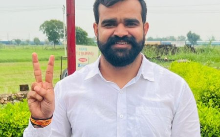 सतीश पटेल रामगढ़िया दोबारा बने अलवर NSUI जिलाध्यक्ष