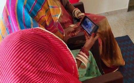 उदयपुरवाटी शहर में अलग-अलग स्थान पर सुना गया पीएम मोदी का संबोधन