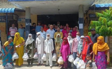 टीबी मुक्त भारत अभियान के तहत खैरथल में पोषण किट वितरण की शुरुआत, खैरथल में 1115 मरीजों को मिलेगा लाभ