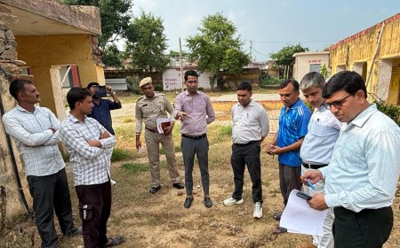 भजनलाल सरकार का प्रयास अब नहीं हो कोई हादसा: की गई तकनीकी जांच व निरीक्षण