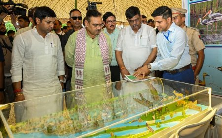 प्रदेश स्तरीय वन महोत्सव में केवलादेव राष्ट्रीय उद्यान की स्टॉल रही आकर्षण का केंद्र: नवाचारों को मुख्यमंत्री ने सराहा