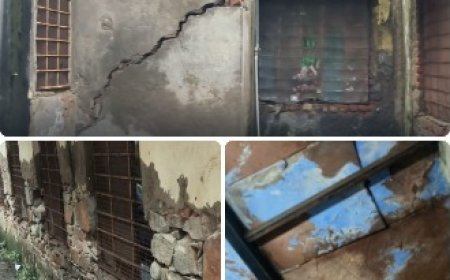 गोविंदगढ़ अस्पताल की जर्जर हालतः मरीजों का इलाज करने वाला अस्पताल खुद बीमार, टूटी दीवारें और छत बन रही खतरा