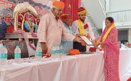 गीता सोलंकी को अखिल भारतीय माली सैनी सेवा संस्थान में संगठन मंत्री नियुक्त