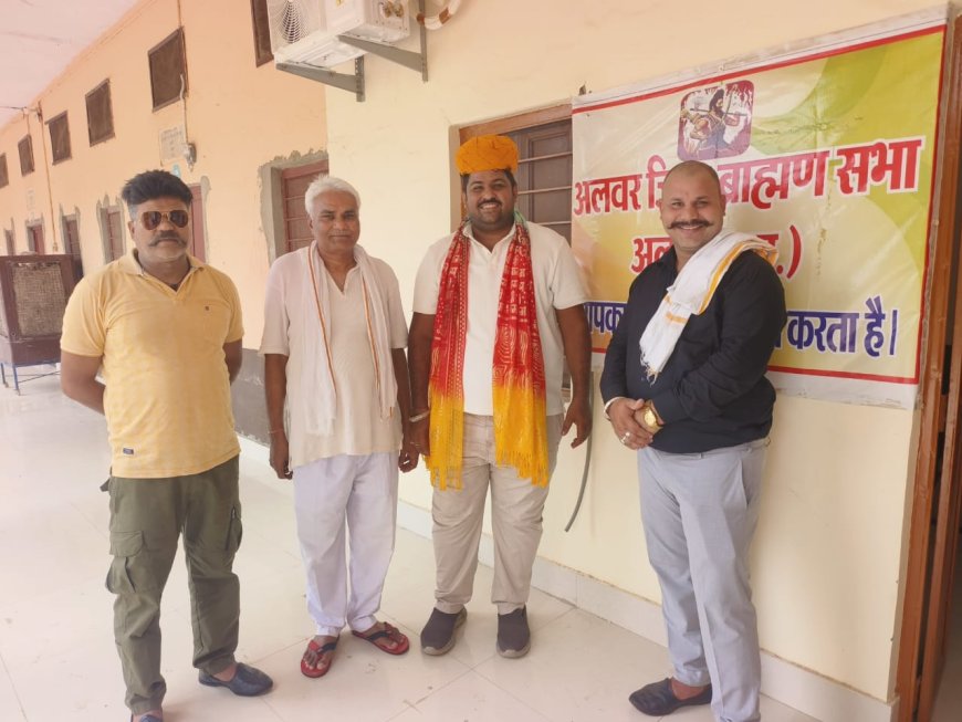 हितेश भारद्वाज को बनाया युवा प्रकोष्ठ का ब्राह्मण समाज का जिला उपाध्यक्ष