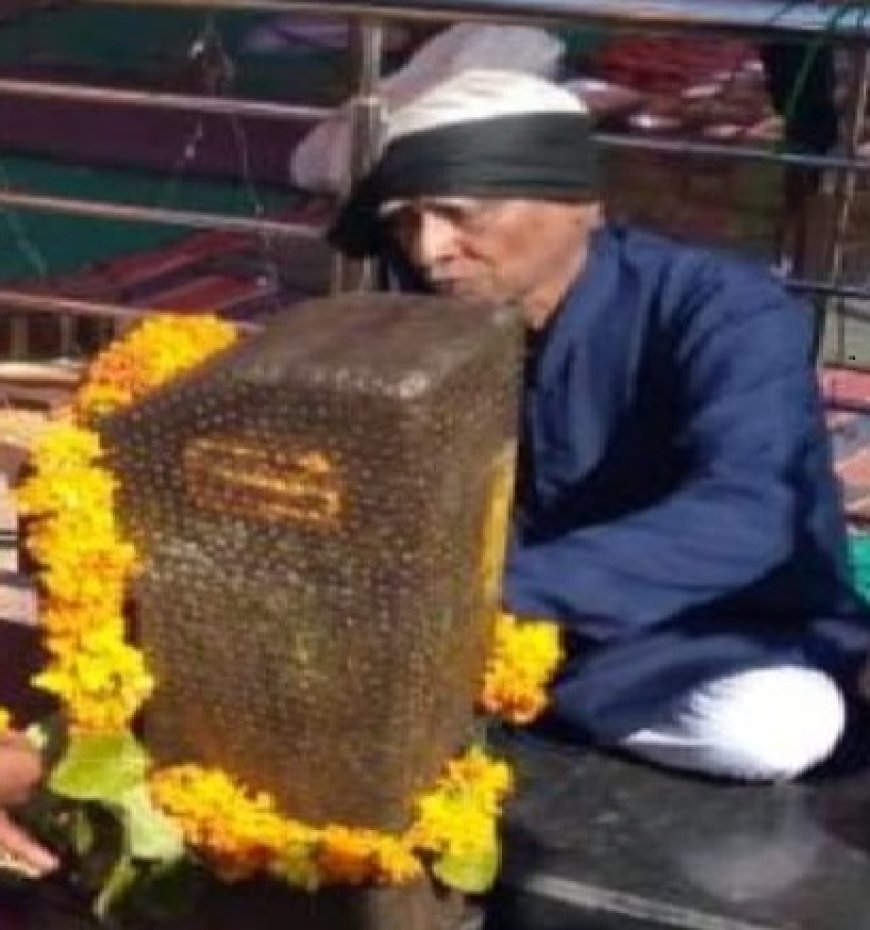 शनिदेव एवम नवग्रह मन्दिर के महंत कैलाश भार्गव पँचत्व में विलीन