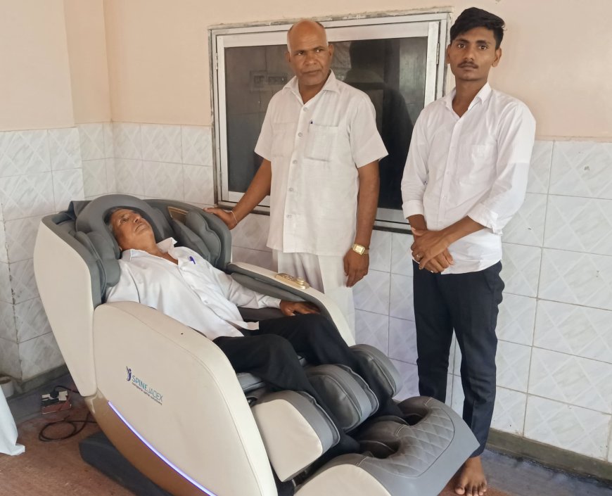 एक्यूप्रेशर चिकित्सा शिविर का मिल रहा भरपूर लाभ