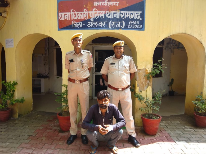 अवैध शराब की भट्टीयां चलाने वाला फरार आरोपी मंगतसिंह को किया गिरफ्तार