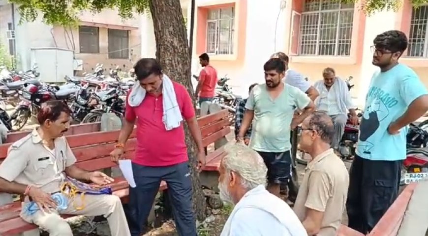 अलवर में सड़क हादसे में युवक की मौत, अज्ञात वाहन फरार