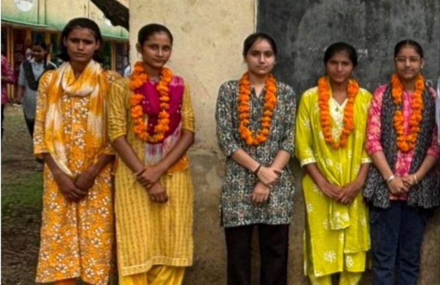 विद्यालय के प्रतिभावान विधार्थियो को किया  सम्मानित, 18 छात्राओं का हुआ गार्गी पुरस्कार के लिए चयन