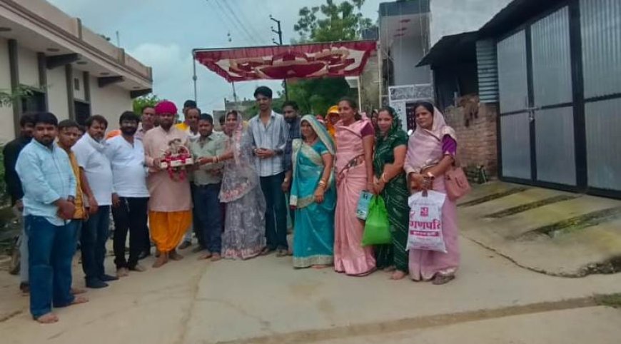 माधव गौशाला से कपासन तक: जब सांवलिया सेठ बने पावणा, तुलसी विवाह की परंपरा ने जीता सबका मन