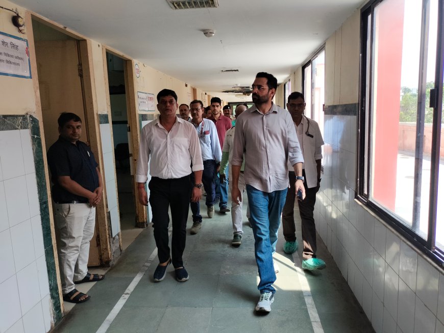 जिला कलक्टर ने जलभराव क्षेत्रों एवं विकास कार्यों का किया मौका निरीक्षण, पानी निकासी के वैकल्पिक इंतजाम करें- जिला कलक्टर