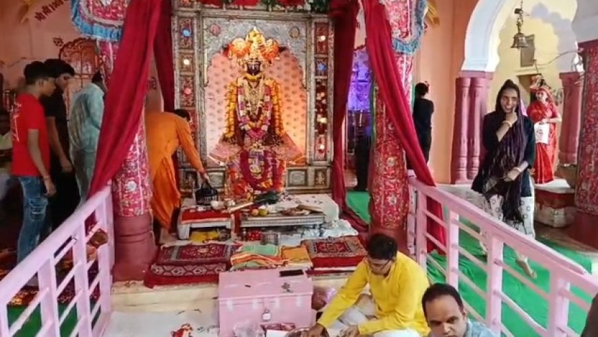 जयकारों के बीच शनिवार की तड़के पहुंचे भगवान जगन्नाथ: रूपबास में शुरू हुआ भव्य मेला