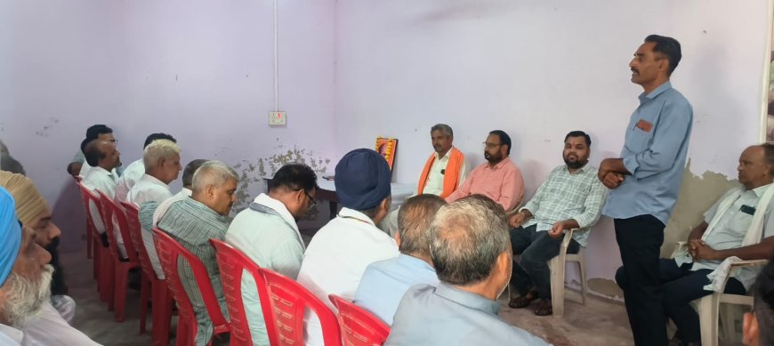 गोविन्दगढ़ कस्बे में  बीजेपी कार्यालय में मनाई गई डॉ. श्यामा प्रसाद मुखर्जी की जन्म जयंती