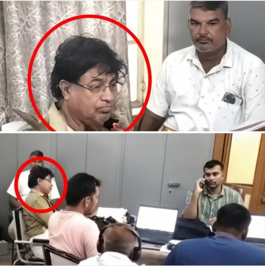 बिजली विभाग का अधिशाषी अभियंता घूस लेते गिरफ्तार