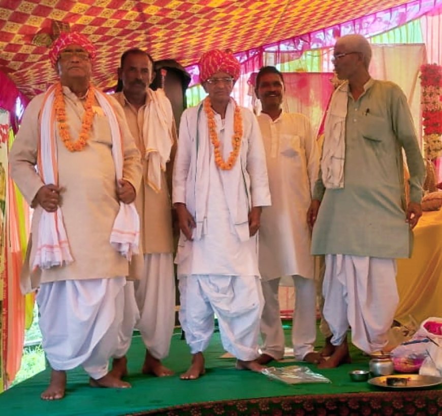 भागवत कथा में सुदामा चरित्र की कथा का प्रसंग सुनाया, विष्णु महायज्ञ की पूर्णाहुति पर भंडारा आज