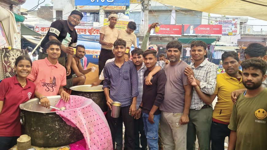 गुरु पूर्णिमा की पूर्व संध्या परआयोजित हुए धार्मिक भंडारे एवं शीतल पेय के आयोजन